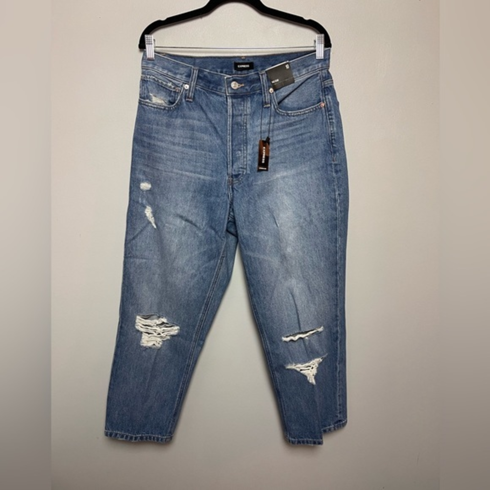 NWT Express Dad Jeans Size 10 - Picture 1 of 6